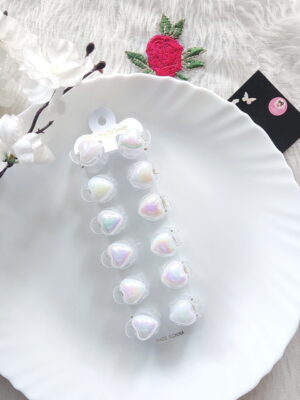 Premium Heart Pearl Claw