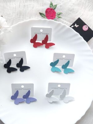 Pretty Matte Butterfly Earring