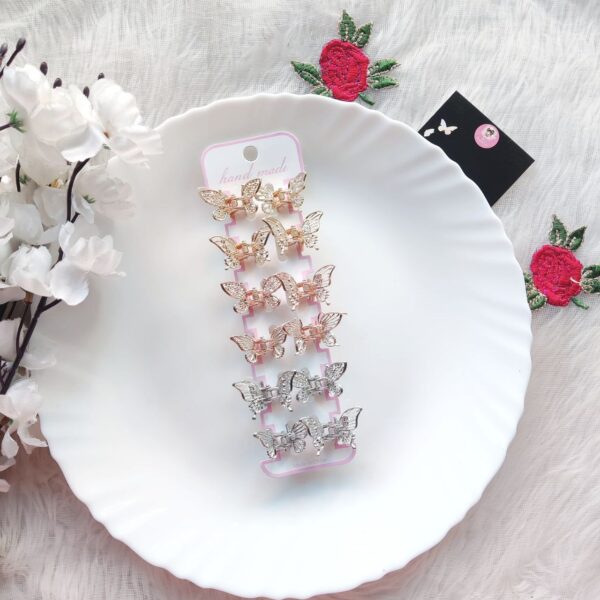 Mini Metal Butterfly Claw