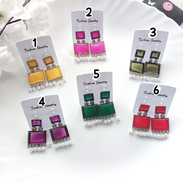 Silver Party wear Earring