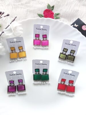 Silver Party wear Earring