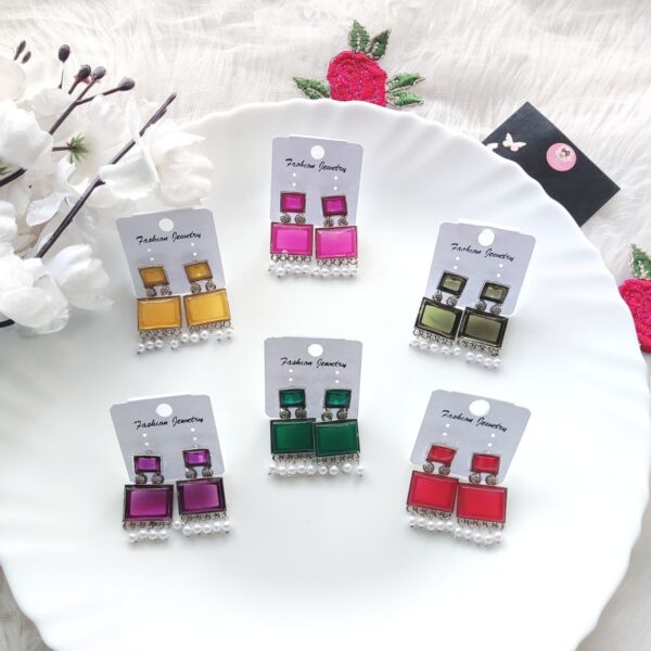 Silver Party wear Earring