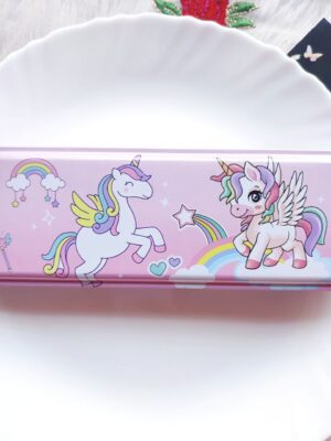 photo_6165655948794904213_y Unicorn Metal Pencil Box