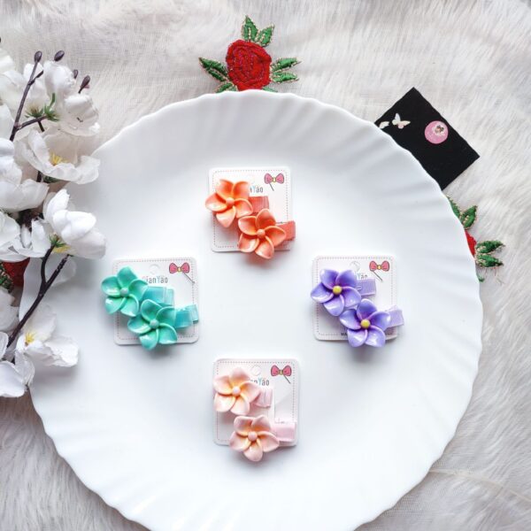 Kids Floral Alligator Clip
