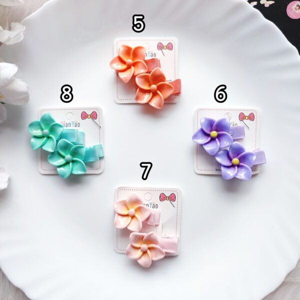 Kids Floral Alligator Clip