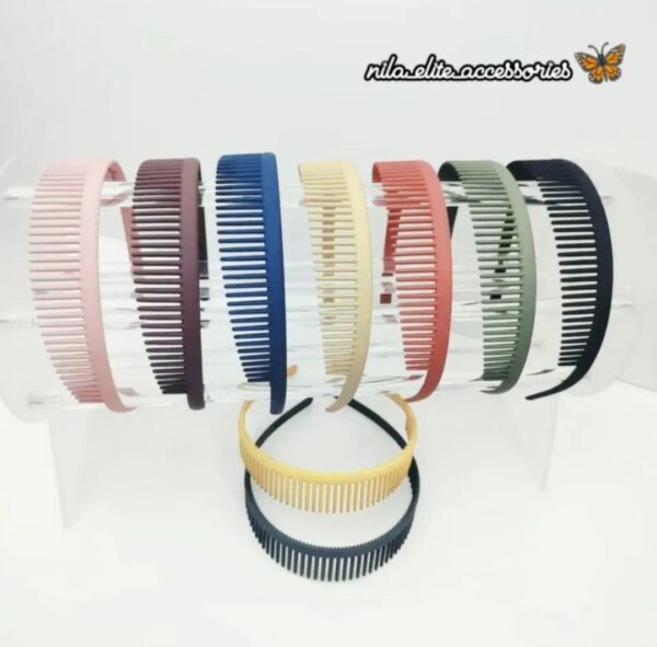 Matte Finish Elastic Headband