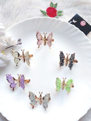 Fluttering Butterfly Clip