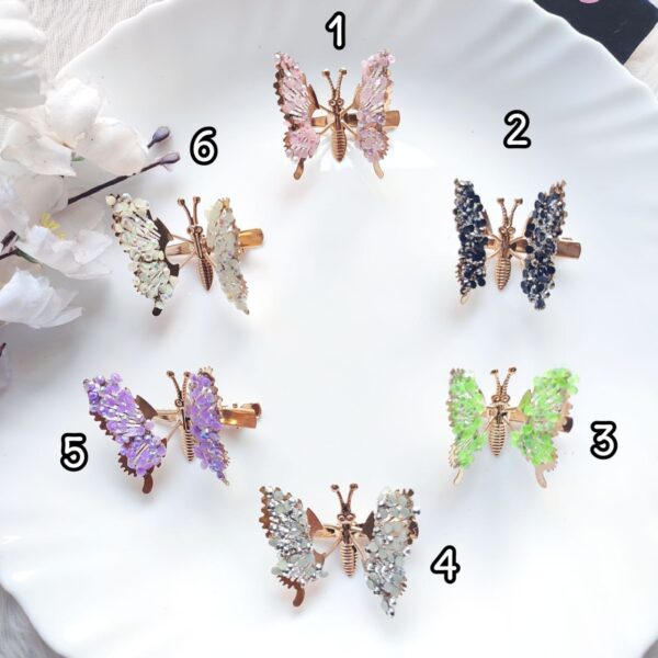 Fluttering Butterfly Clip