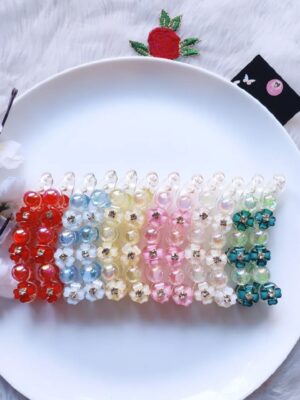 photo_6136411473526768453_y Glossy Floral Banana Clip