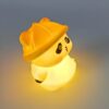 Yellow Cap Panda Lamp