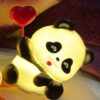 Heart Panda Lamp