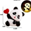 Heart Panda Lamp