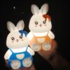 Rabbit Silicon Night Lamp