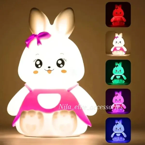 Rabbit Silicon Night Lamp