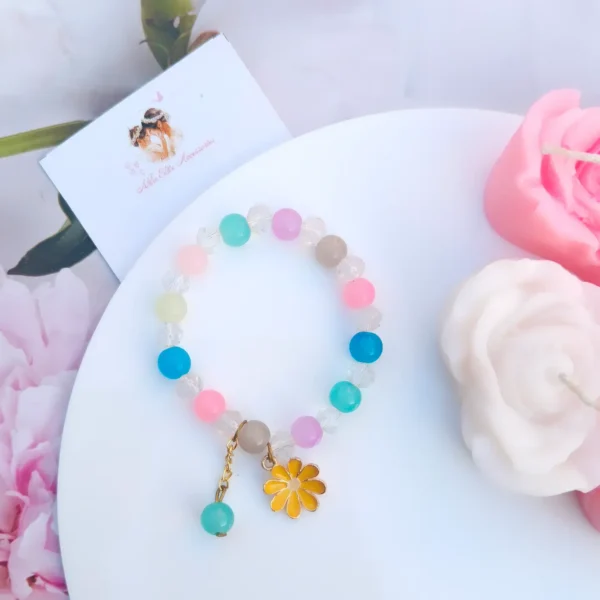 Floral Crystal Bracelet