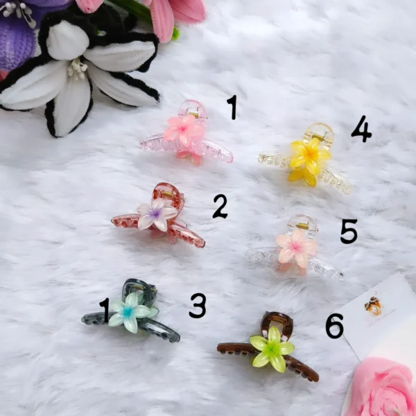 Glossy Floral Claw