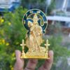 Murugar Vel Design Decorative Showpiece for Car dashboard, Pooja room