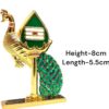 Murugar Mayil Vel Design Decorative Showpiece for Car dashboard, Pooja room