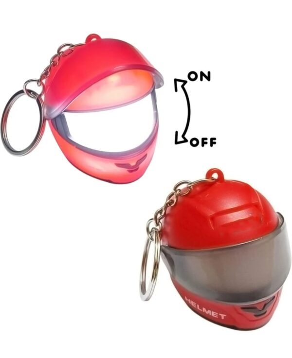 Light Helmet Keychain