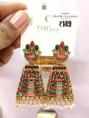 Temple Jhumka