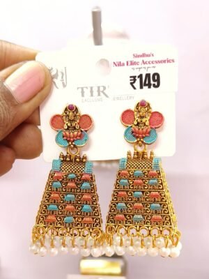 Temple Jhumka