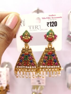 Temple Jhumka