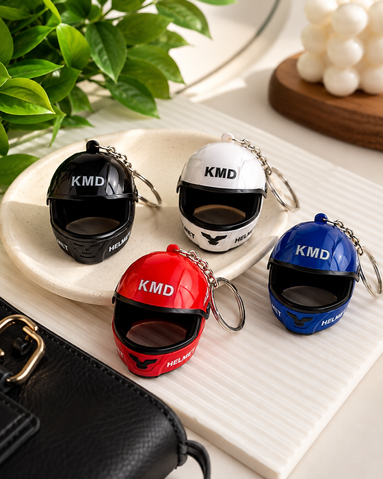 Light Helmet Keychain